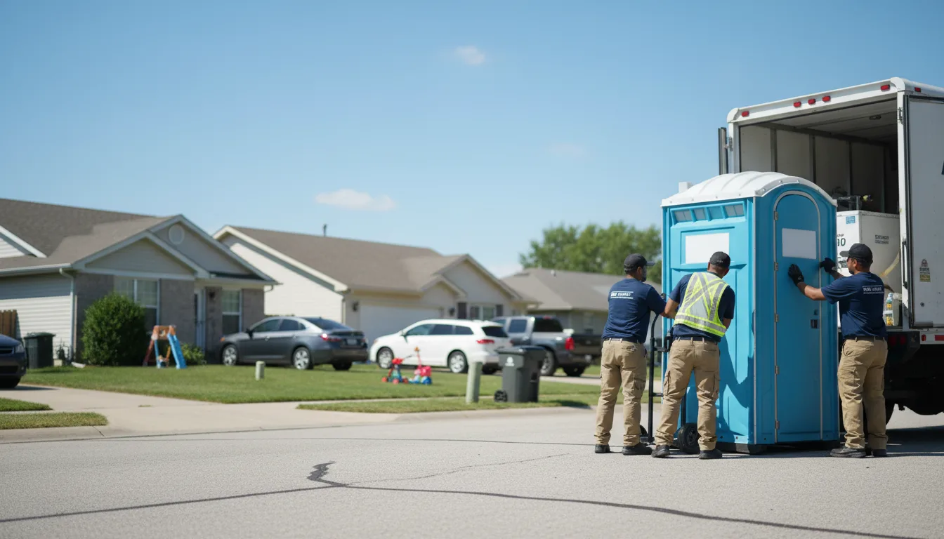Standard Porta Potty Rentals in Forest City, IL near me